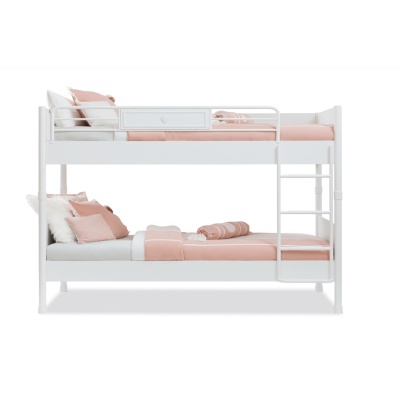 Dětská patrová postel 90x200cm Ema-bílá 251434