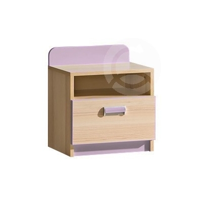 Dětský noční stolek LIMO fialový 081355